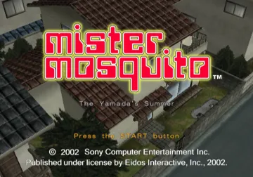 Mister Mosquito screen shot title